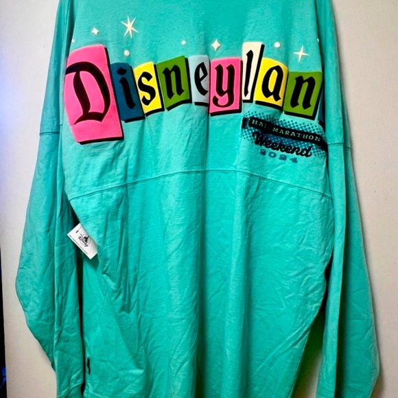 2024 Disneyland Run Disney Parks Half MarathonRace Spirit Jersey Large